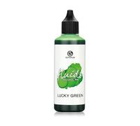 100 ml Fluids Alcohol Ink LUCKY GREEN, Encre à alcool pour Fluid Art et Resin Art, vert