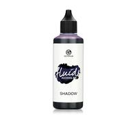 100 ml Fluids Alcohol Ink SHADOW, Encre à alcool pour Fluid Art et Resin Art, gris-bleu
