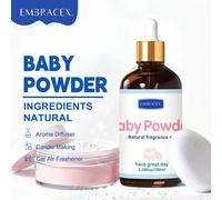 100 ml Huile en poudre parfumée pour le corps, parfum chaud et doux, cadeau de vacances, grande capacité, comprend un compte-gouttes, un diffuseur, un humidificateur, un cadeau, de la fabrication de b