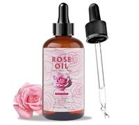 100 ml Huile Essentielle Rose,Huile de Rose,Huile de Musquée,Essential oil,Huiles Essentielles D'aromathérapie, Adaptées aux Cheveux, au Corps, À la Peau, aux Massages et aux Bains Apaisants