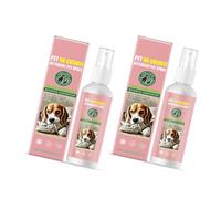 100 ml - Pulvérisateur pour aider le comportement chez les chiens - Extraits amers pour éviter la mastication et les léchages des meubles et des chaussures - Lot de 2 pulvérisateurs pour arrêter de