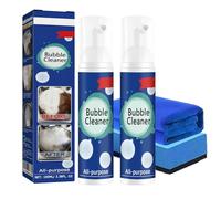 100 ML Spray moussant nettoyant Bubble Cleaner, Spray moussant hautement efficace pour la déshuilage, Nettoyant multi-usages (2Pcs)