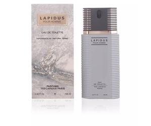 100 ml Ted Lapidus - Lapidus pour homme Gris - Eau de Toilette pour homme, 100 ml