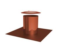 Ø 100 mm Jeremias DW FU conduit de toit plat cylindrique en cuivre