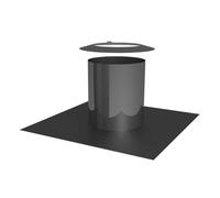 Ø 100 mm Jeremias DW FU conduit pour toit plat cylindrique couleur RAL