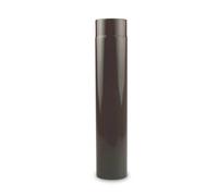 Ø 100 mm Tuyau de poêle Elément de longueur 500 mm émaillé Marron