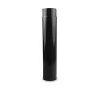 Ø 100 mm Tuyau de poêle Elément de longueur 750 mm émaillé Noir