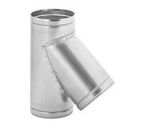 Ø 100 mm Tuyau de ventilation T-Pièce 45° rond