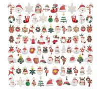 100 Modèles Breloques Halloween Alliage Émail KC-Doré, Pendentifs Assortis Citrouille Fantôme Crâne Araignée, Charmes Décoratifs pour Bricolage et Ornement de Fête DIY