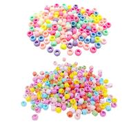100 Morceaux De Cheveux, 100 Morceaux De Cheveux Tressés De Perles Divergentes, Mini-Boucles De Cheveux Pratiques Et Accessoires De Coiffure Pour Enfants.