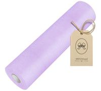100%Mosel Chemin de Table en Non-tissé, en Lilas (30 cm x 25 m), Nappe décorative pour Anniversaires Mariages et pour des Occasions spéciales
