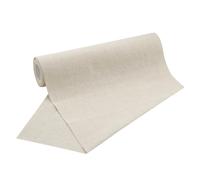 100%Mosel Chemin de Table façon Lin Naturel (28cm x 5m), Chemin de Table en Tissu, décoration de Table Naturelle pour Les Occasions spéciales