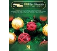 100 Most Beautiful Christmas Songs: E-Z Play Today #53 Songbook With Large Easy-To-Read Notation And Lyrics