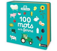 100 mots de la ferme - mon gros imagier - dès 10 mois