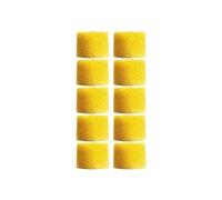 Shure Mousse pour casques EAYLF1-100 – 100 pièces Jaune (sauf E2/SCL2/S102)