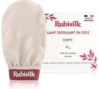 100% Mulberry Silk Exfoliating Gloves For Body-Gentle And Natural Painless Scrub-Removes Dead Skin,Ingrown Hair,Impurities-Activates Blood Circulation-All Skin