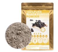 100% Natural Pure Black Fungus Powder 黑木耳粉 100g/3.52oz, wool Wool sec pour smoothies, milkshakes, pâtisseries et boissons, thé | sans conservateurs