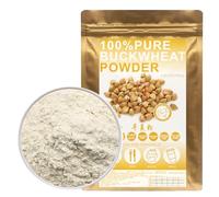 100% Natural Pure Buckwheat Powder 100g/3.52oz 荞麦粉 farine de sarrasin, substitut de farine de blé. Idéal pour faire des crêpes, des nouilles, sans sucre ajouté