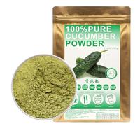 100% Natural Pure Cucumber Powder 黄瓜粉 pour smoothies, shakes, pâtisseries et boissons, thés | sans conservateurs