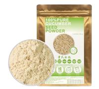 100% Natural Pure Cucumber Seed Powder 100g/3.52oz 黄瓜籽粉 graines de concombre pour smoothies, shakes, pâtisseries et boissons, thés | sans conservateurs