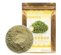 100% Natural Pure Honeysuckle Powder 100g/3.52oz 金银花粉 pollen d'or et d'argent pour shakes, pâtisseries et boissons, thés | sans conservateurs