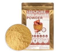 100% Natural Pure Jujube Powder 100g/3.52oz 红枣粉 poudre de dattes pour smoothies, shakes, pâtisseries et boissons, thés | sans conservateurs, facile à utiliser dattes