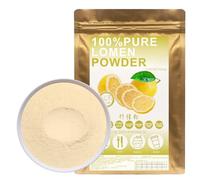 100% Natural Pure Lemon Powder 100g/3.52oz 柠檬粉 poudre sèche de jus de citron pour smoothies, shakes, pâtisseries et boissons sans conservateurs, sans sucre ajouté