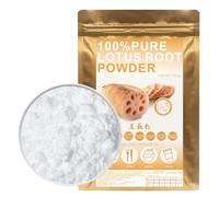 100% Natural Pure Lotus Root Powder 100g/3.52oz 莲藕粉 pour smoothies, shakes, pâtisseries et boissons, | sans conservateurs, lyophilisé, sans sucre ajouté