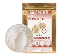 100% Natural Pure Oat Powder 100g/3.52oz 燕麦粉 farine d'avoine, farine d'avoine entière, farine d'avoine pour cuisiner des recettes de boulangerie et des boissons | sans conservateurs