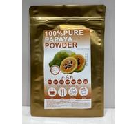100% Natural Pure Papaya powder 100g/3.52oz 木瓜粉 naturellement riche en enzymes de papaye pour smoothies, shakes, pâtisseries et boissons sans conservateurs, sans sucre ajouté