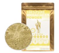 100% Natural Pure Wheat Germ Meal Powder 100g/3.52oz 小麦胚芽粉 pour cuisiner des recettes de boulangerie et des boissons sans conservateurs, sans sucre ajouté