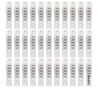 100 NFC-Etiketten NTAG213, 2,1 x 1,1 cm, NFC-Aufkleber, RFID-Tags, Elektronische Etiketten mit Klebstoff für schnelle Identifizierung, Fälschungsschutz und Rückverfolgbarkeit