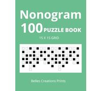 100 Nonogram Puzzles: Brain Teaser Puzzles