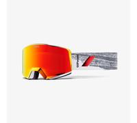 100percent Norg Ski Goggles Gris Mirror Red Lens/CAT3 Homme,Femme