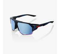 100% - Norvik HiPER - Lunettes de soleil Black Holographic - HIPER Blue Multilayer Mirror Cat 3