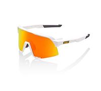 100% Occhiale S3 White, HiPER Red Multilayer Mirror Lens