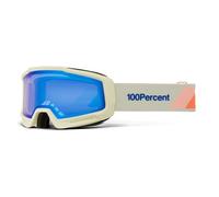 100% Okan HiPER Snow Goggle, Nation - Mirror Blue Lens Nation - Blue Mi ML, 51004-00010