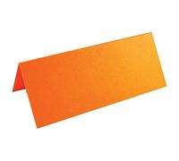 100 Orange vierge Table Nom Place Cartes de visite, idéal pour les fêtes ou de mariage carte - UK de travaux manuels