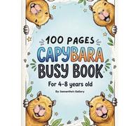 100 Pages Capybara Busybook: Montessori