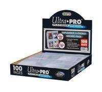 100 Pages de Classeur à 4 pochettes TopLoader (Platinum Series) - Ultra Pro