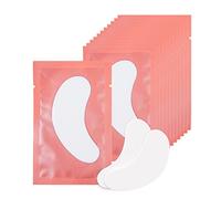 100 Paire Cils Pads Patchs pour Extensions de Cils Patch de Cils Eyelash Extension Pads Gel Patch Non Pelucheux Gel Yeux Patchs by Lunamoon(Pink)