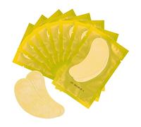100 Paire Patchs Pour Extensions de Cils Patch de Cils Gel Patch Non Pelucheux Gel Yeux Patchs Cils Pad Eye Masque Beauté Outil (GOLD100)