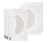 100 Paire Patchs Pour Extensions de Cils Patch de Cils Gel Patch Non Pelucheux Gel Yeux Patchs Cils Pad Eye Masque Beauté Outil (U-White)