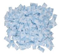 100 Paquets gel de Silice,Sachet anti Humidité,Silice Humidité,Silica gel Sachet,Sachet Silice anti Humidité,gel Silice,Sachet Deshumidificateur,pour Meubles,Nourriture(Transparent,100×1g)