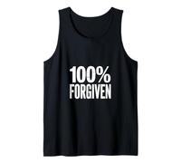 100% Pardonné Foi Chrétien Espoir Débardeur
