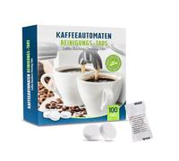100 Pastilles de Nettoyage 3-en-1 pour Machine à Café Automatique - Formule à l’Oxygène Actif - Compatible avec Siemens EQ Series, Jura, Melitta, Bosch