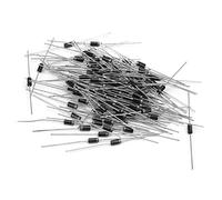100 PCS 1N4007 Diode 1000V 1A Diode de Redressement Haute Tension Diodes Électroniques en Silicium Diodes Axiales Diode Zener Assortiment de Kit