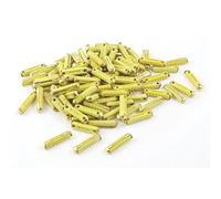 100 Pcs 20A Car Continental Torpedo Safe Fusible Ton Or Jaune Câblage de protection