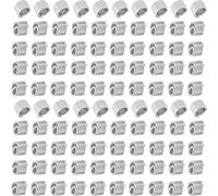 100 Pcs 304 Stainless Steel Screw Wire Sleeve Thread Repair Insert Assortment Kit M6x1.0x1.5D