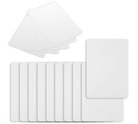 100 Pcs A6 Papier Carte de Visite Personnalisée, Cartes Postales Vierges, Carte Blanche, Cartes Kraft de Remerciement Vierges Fiches Mémoire(10,5 x 14,8 cm)